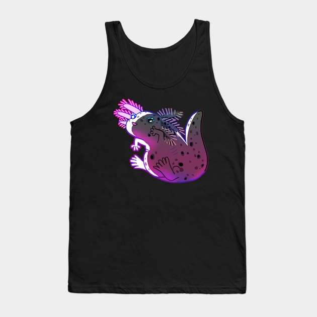 I LOVE YOU AXOLOTL thicc mud puppy t-shirt Tank Top by Angsty-angst